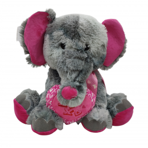 Мягкая игрушка Слон с сердечком 40 см 0514-87839158