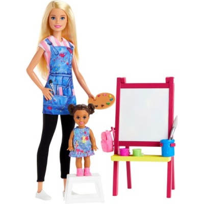 Barbie Профессии Кем быть? Учитель рисования GJM29