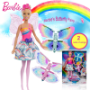 Barbie Кукла Принцесса с летающими крыльями FRB08