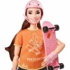 Barbie Кукла Олимпиада Токио 2020 Скейтбординг GJL78