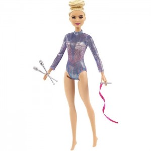 Кукла Barbie & Ken Профессии Кем быть? Гимнастка GTN65