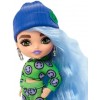 Barbie Extra minis в зелёном костюме HGP65