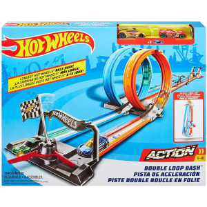 Hot Wheels Трек Двойная петля GFH85 Mattel