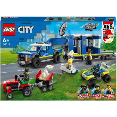 Конструктор Lego City 60315 Полицейский мобильный командный трейлер