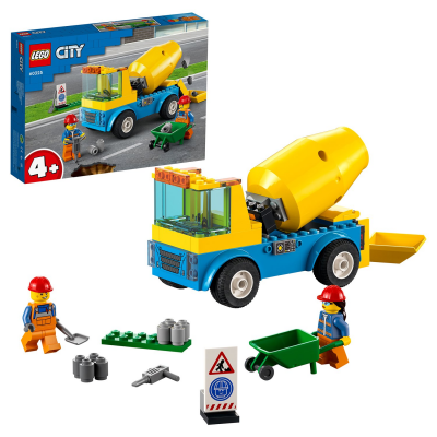 Конструктор LEGO City Great Vehicles 60325 Бетономешалка