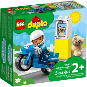 Конструктор Lego Duplo 10967 Полицейский мотоцикл