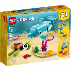 Конструктор Lego Creator 31128 Дельфин и черепаха