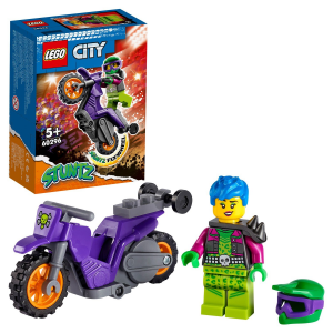 Конструктор LEGO City 60296 Акробатический трюковый мотоцикл