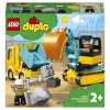 Конструктор Lego Duplo 10931 Грузовик и гусеничный экскаватор
