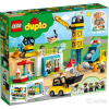 Конструктор LEGO DUPLO  Башенный кран на стройке 10933