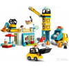 Конструктор LEGO DUPLO  Башенный кран на стройке 10933