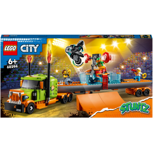 Конструктор Lego City 60294 Грузовик для шоу каскадёров