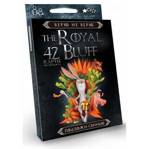 Настольная игра Подложи свинью The Royal bluff 42 карты 01148