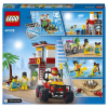 Конструктор Lego City Пост спасателей на пляже 60328