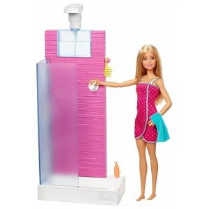 Barbie Кукла в душевой кабине FXG51