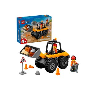 Конструктор Lego 60450 Город Желтый строительный колесный погрузчик