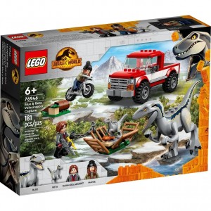 Конструктор Lego Jurassic World 76946 Блу и поимка Бета-Велоцераптора