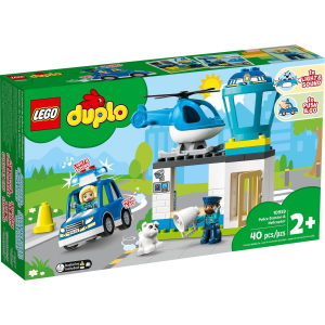 Конструктор LEGO Duplo Отдел полиции и вертолёт 10959