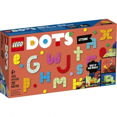 Конструктор Lego DOTs 41950 Большой набор тайлов: буквы