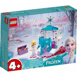 Конструктор Lego Disney 43209 Princess Ледяная конюшня Эльзы и Нокка
