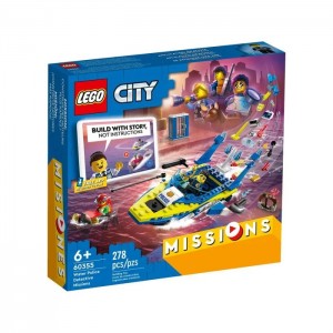 Конструктор Lego City 60355 Детектив водной полиции