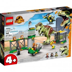 Конструктор Lego Jurassic World 76944 Прорыв тиранозавра Т-Рекса