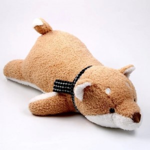 Мягкая игрушка - подушка Собака с шарфом 55 см №1
