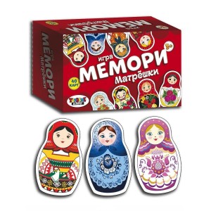 Настольная игра Мемори Матрёшки 01521