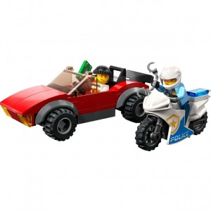 Конструктор Lego 60392 Город Полицейская погоня на мотоцикле