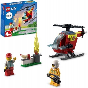 Конструктор Lego City 60318 Пожарный вертолёт