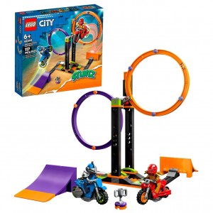 Конструктор Lego City 60360 Испытание каскадёров с вращением