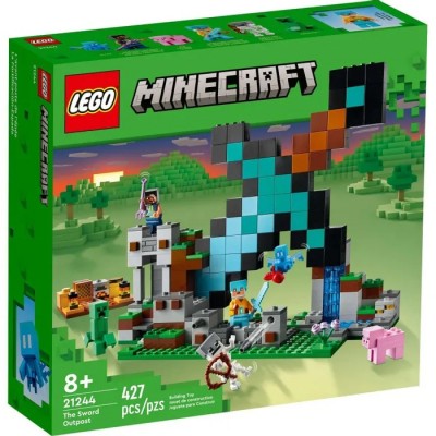 Конструктор Lego 21244 Minecraft Аванпост Меча