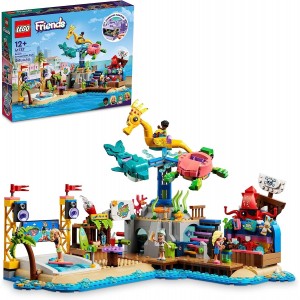 Конструктор Lego Freinds 41737 Пляжный парк развлечений