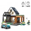 Конструктор Lego City 60398 Семейный дом и электромобиль