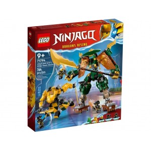 Конструктор Lego Ninjago 71794 Мехи команды ниндзя Ллойда и Арина