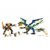 Конструктор Lego Ninjago 71796 Элементарный Дракон против Меха Императрицы
