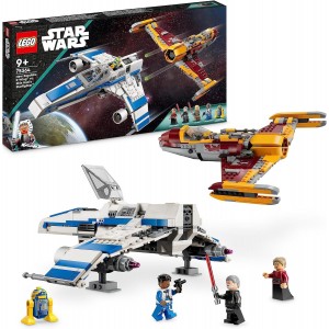 Конструктор Lego Star Wars TM 75364 E-Wing Новой Республики против Звёздного истребителя Шин Хати