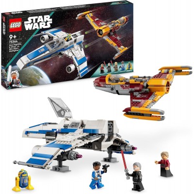 Конструктор Lego Star Wars TM 75364 E-Wing Новой Республики против Звёздного истребителя Шин Хати