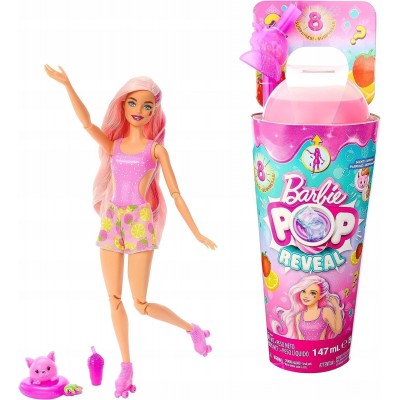 Кукла Barbie Pop Reveal серия Fruit Клубничный лимонад HNW41