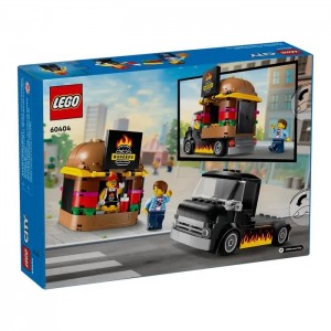 Конструктор Lego 60404 Город Грузовик Бургер