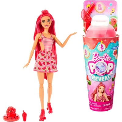 Кукла Barbie Pop Reveal серия Fruit Азбузное смюзи HNW43