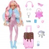 Кукла Зимняя красавица Barbie Extra Fly HPB16