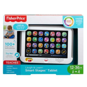 Планшет для детей Fisher-Price Смейся и учись Smart Stages