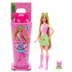 JCN85/JCN88 Кукла и аксессуары Barbie Pop Reveal Shakes Series ароматизированная Милый Котёнок