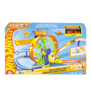 JBX65 Игровой набор Hot Wheels Stunt tracks Гонки на виражах