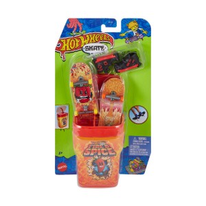HTP10/HVK78 Контейнер Hot Wheels Skate с мини-скейтом и снаряжением