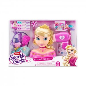 100525 Игровой набор Sparkle Girl - Голова для причесок «Принцесса» №3