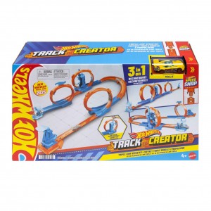 JDW39 Игровой набор Hot Wheels Track Creator «Тройная петля»