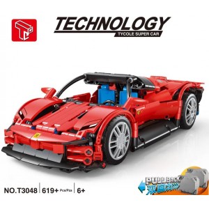 T3048-Конструктор Двойная петля Ferrari (619+ деталей) №3