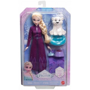 JFG16 Кукла Эльза «Холодное сердце» Disney с фигуркой белого медвежонка №3